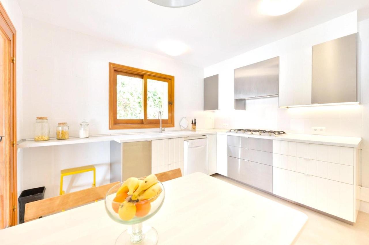 House With 5 In Furnet With Wonderful Sea View, Private Pool, Enclo... Santa Eularia des Riu