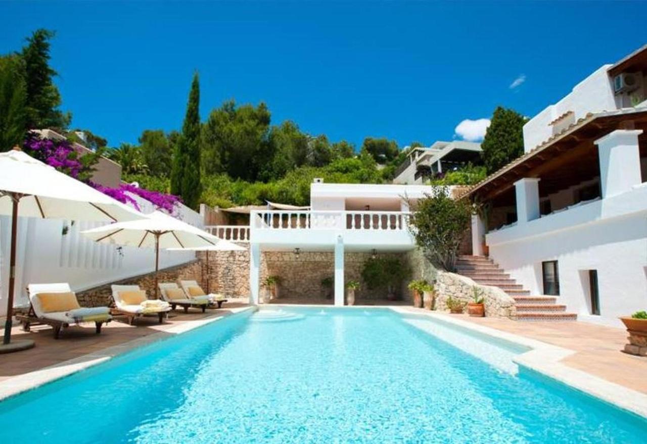 House With 5 In Furnet With Wonderful Sea View, Private Pool, Enclo... * Santa Eularia des Riu