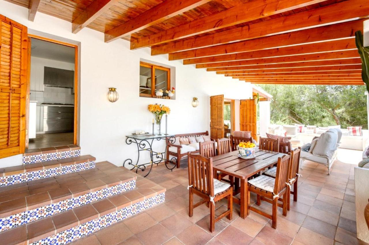 House With 5 In Furnet With Wonderful Sea View, Private Pool, Enclo... * Santa Eularia des Riu