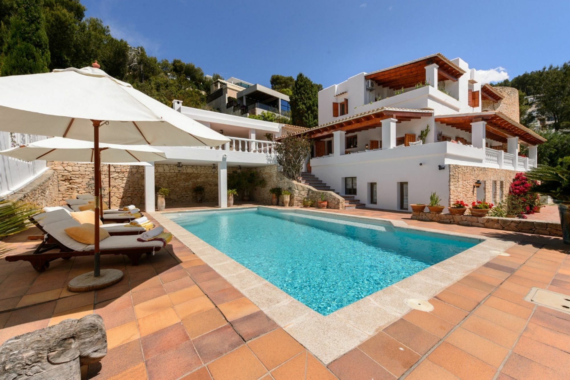 House With 5 In Furnet With Wonderful Sea View, Private Pool, Enclo... Apartment *